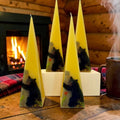 Beeswax Bear Hug Candles | Natural Hand-poured 100% Pure USA Beeswax - Eco-Friendly Gift